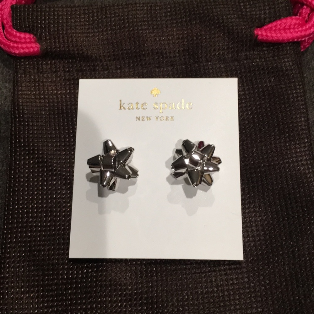 Brand new pair of Kate Spade bow earrings